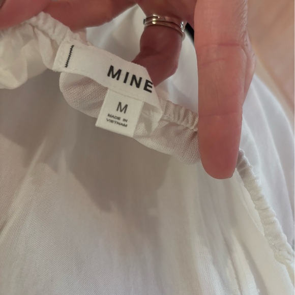 IMPRESSIONS Navy polka dot dress - Picture 6 of 6